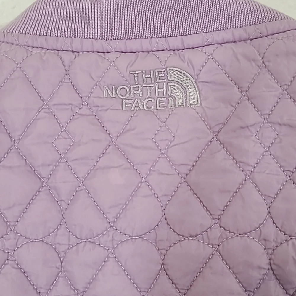 THE NORTH FACE Lavender/Light Purple Girls Quilted Jacket, size XL